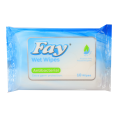 Hc-Kim Fay Antibacterial Wet Wipes...