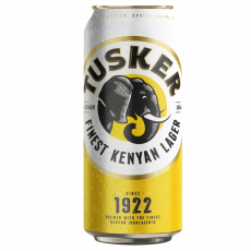 Tusker Beer - 500Ml Can