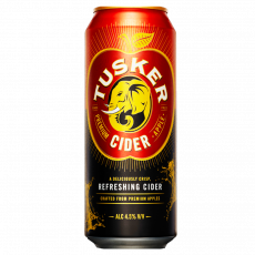 Tusker Cider Beer - 500Ml Can