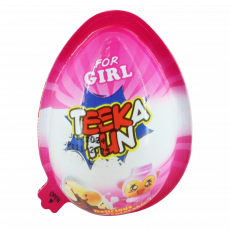 Teeka Fun Small Chclte Egg -Girl...