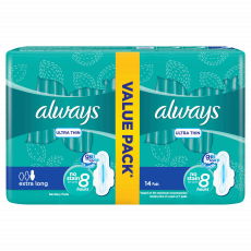 Always Ult Extra Long Herbal 14S