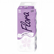 Flora Toilet Tissue - 10 Pack