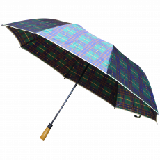 Hookks 3/4 Checked Umbrella