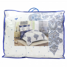 Binded Print Bed Cover 4Pcs 5X6