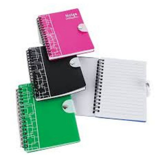 Hh-O/P Notebook Button A6 6430 Pink