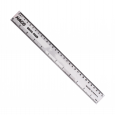 Haco Ruler Clear 3Ocm
