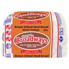 Broadways Brown Unsliced Bread 200G