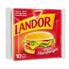 Landor Slices H/Burger 10Slice 160G
