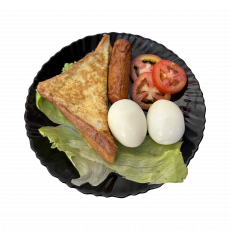 Egg/Toast/Sausage Snack Per Pc
